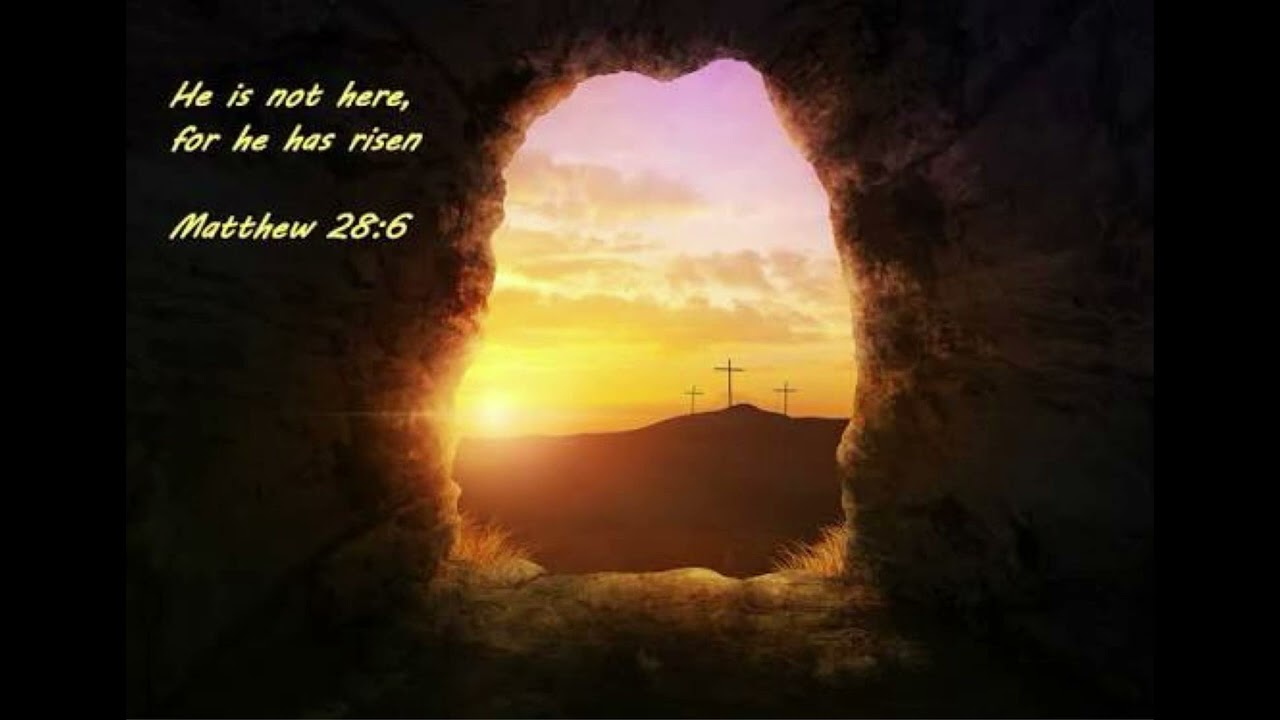 He has risen! 