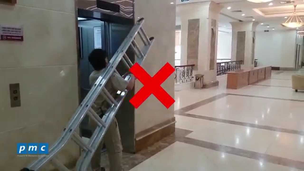 PMC - Các lưu ý khi sử dụng thang máy