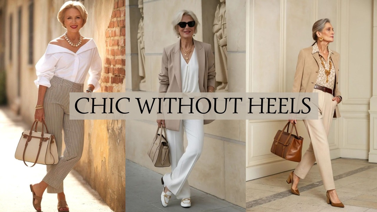 How to Look Elegant Over 60 Without Wearing Heels