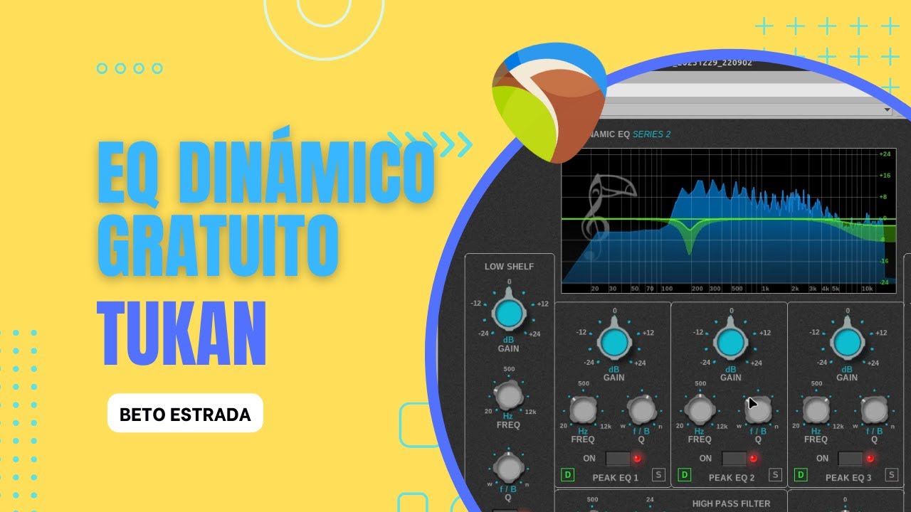 Ecualizador dinámico gratuito de Tukan Studios 