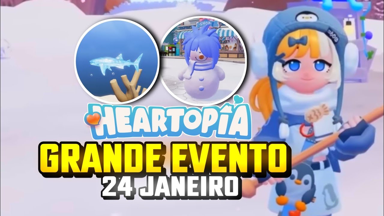 Mais de 10 Novos Recursos no Evento da Temporada de Inverno Gelado em Heartopia  