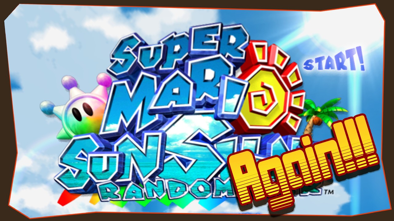 Blizzard Stream! Super Mario Sunshine Randomizer! Again!!