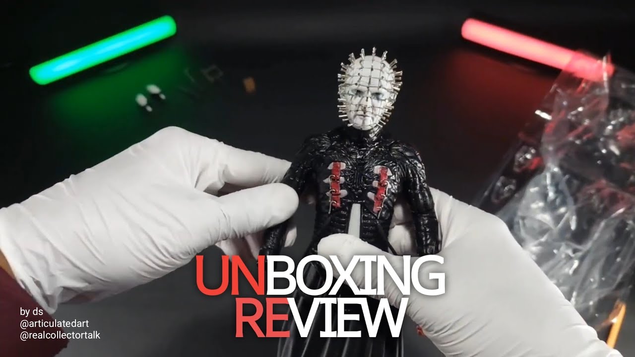 Hellraiser Pinhead By  Mezco Sixth Scale Statue Unboxing & Review 
