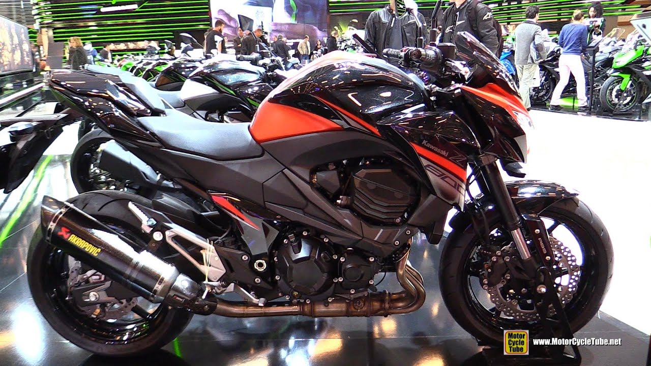 2016 Kawasaki Z800 e-Version - Walkaround - 2015 Salon de la Moto Paris