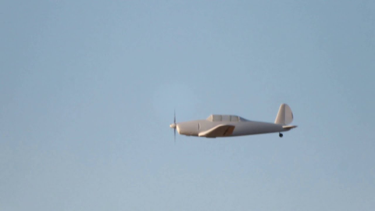 Arado Ar 96, electric powered RC model, first flight