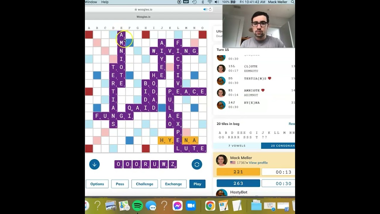 Beating a top Scrabble bot in 30 SECONDS!!
