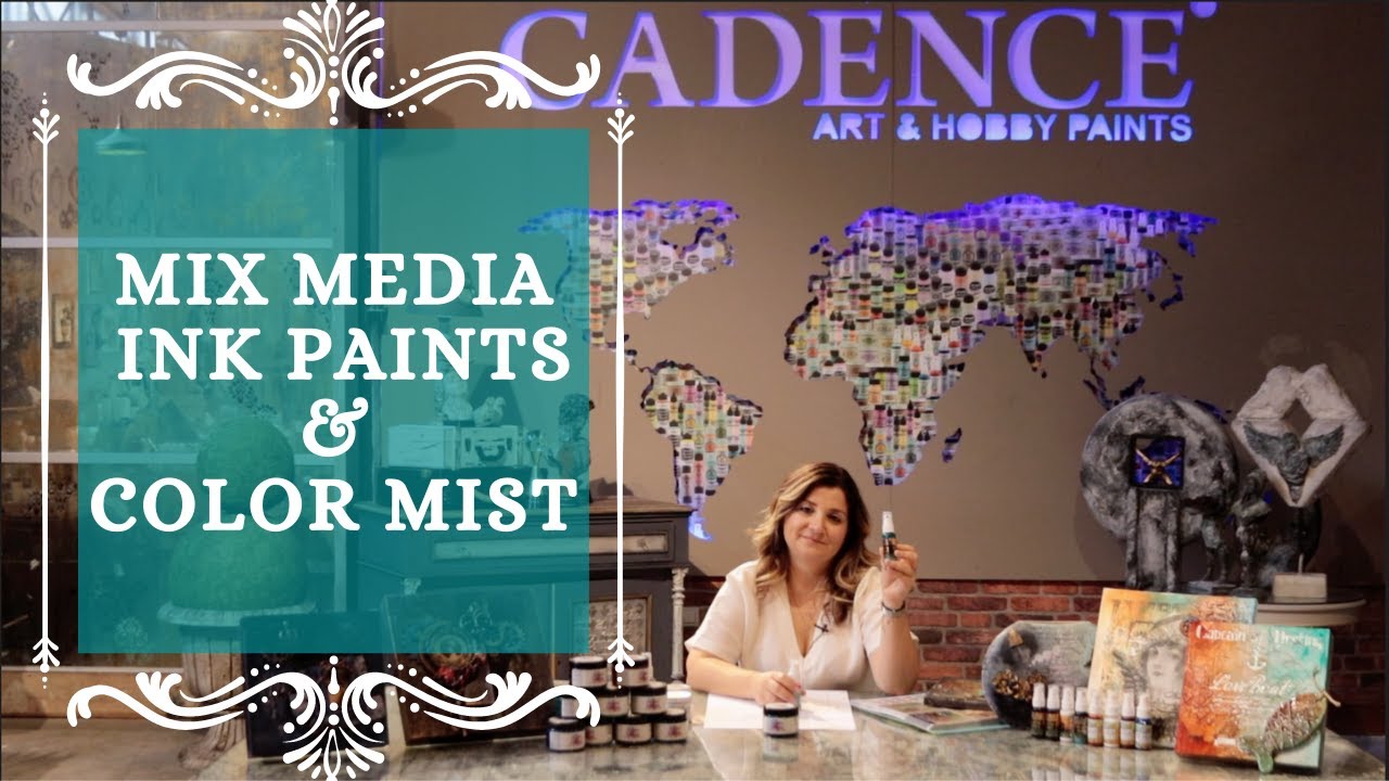Cadence Mix Media Ink Paints & Color Mist