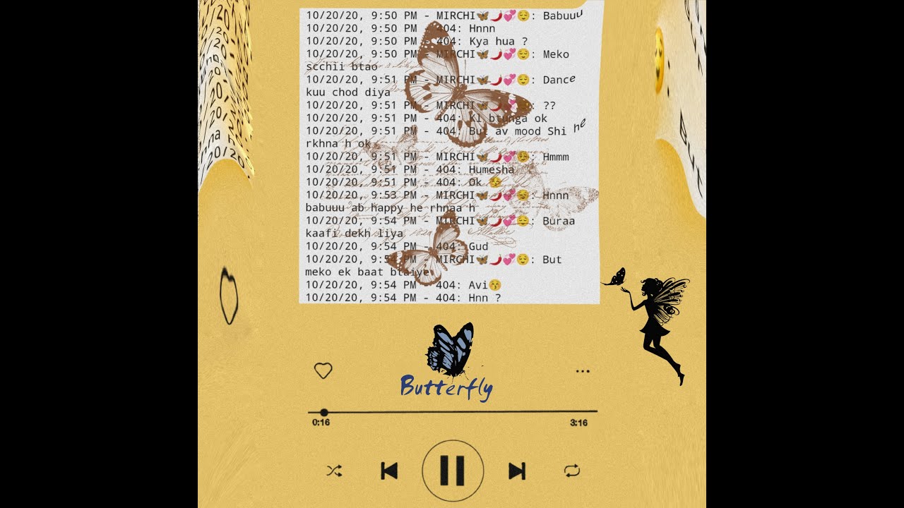 Exnegztresss - Blue Butterfly  (Official Audio)