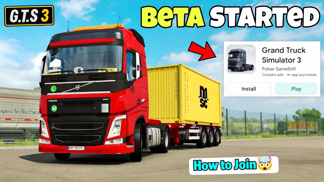 Grand Truck Simulator 3 Release Confirmed✅🔥 Beta Testers Already Joining🤯