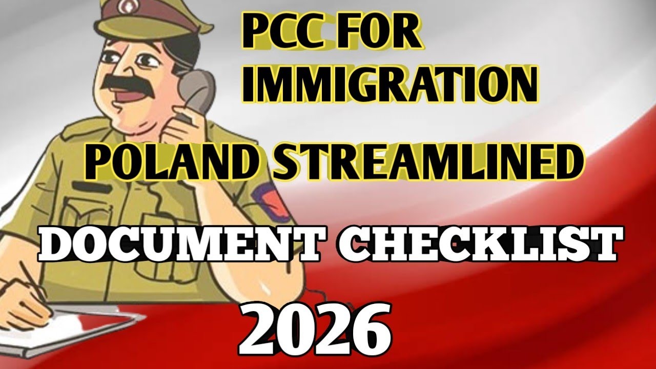 POLAND WORK PERMIT VISA UPDATE||POLAND PCC CHECKLIST 2026||STREAMLINED DOCUMENTS FOR PCC||