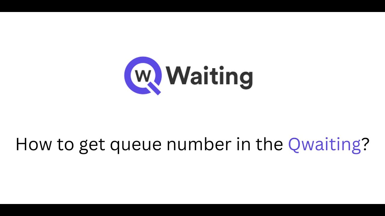 How to get queue number in the Qwaiting?  #qms #tickets #ticketnumber