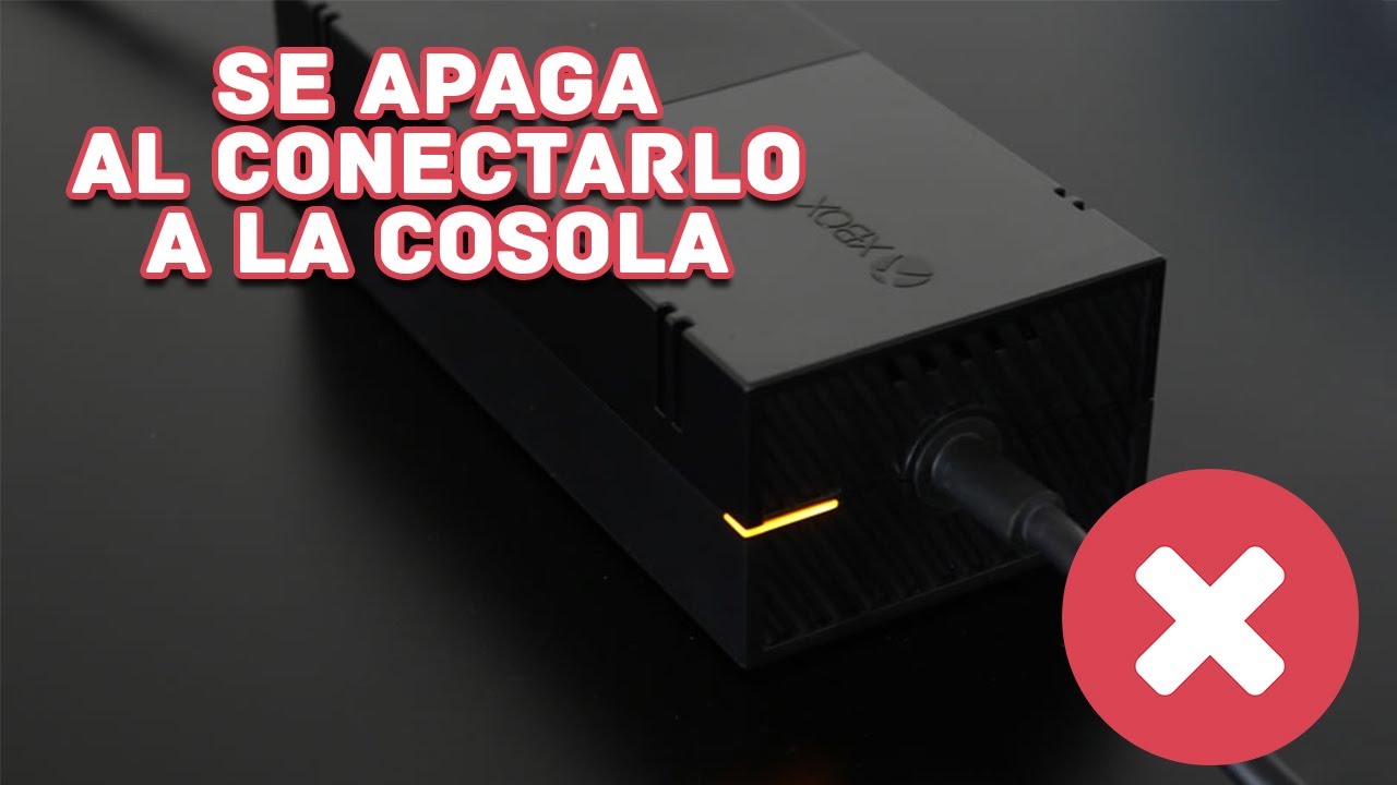 REPARAR FUENTE XBOX ONE LED NARANJA Y SE APAGA AL CONECTARLO A LA CONSOLA