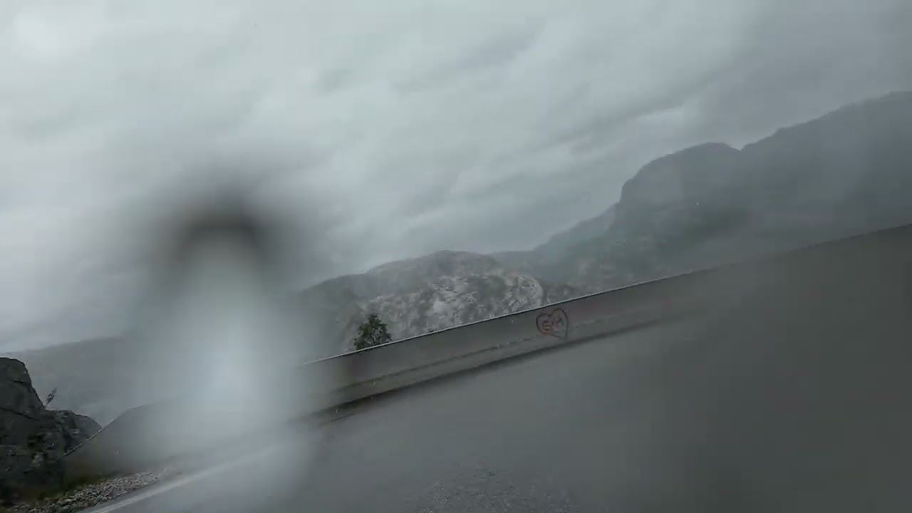 Norwegen  2024 Abfahrt Lysebotn