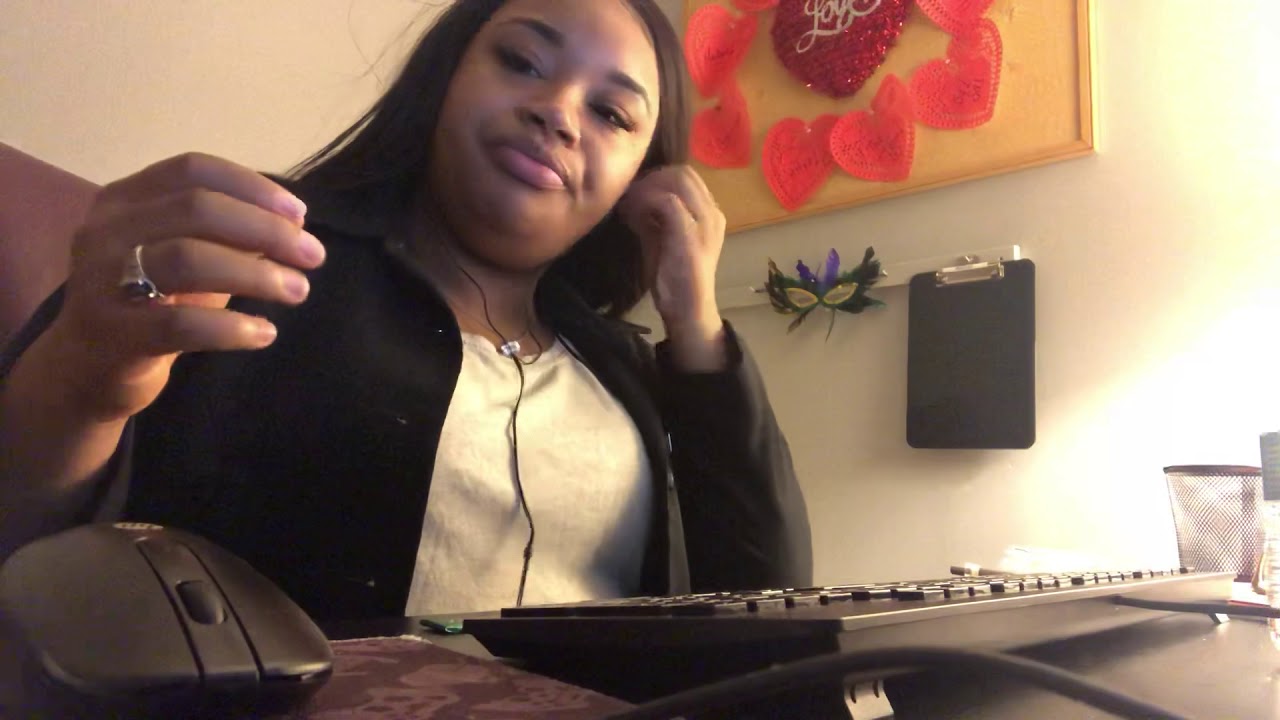 ASMR ~ Eating, Keyboard Typing, Mouse Clicks | At Work W/ Me (NO TALKING)