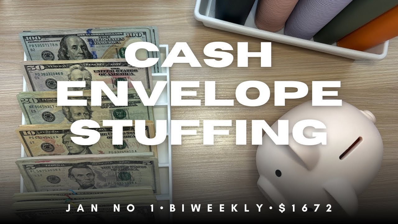 First Cash Stuffing of 2026 | $1672