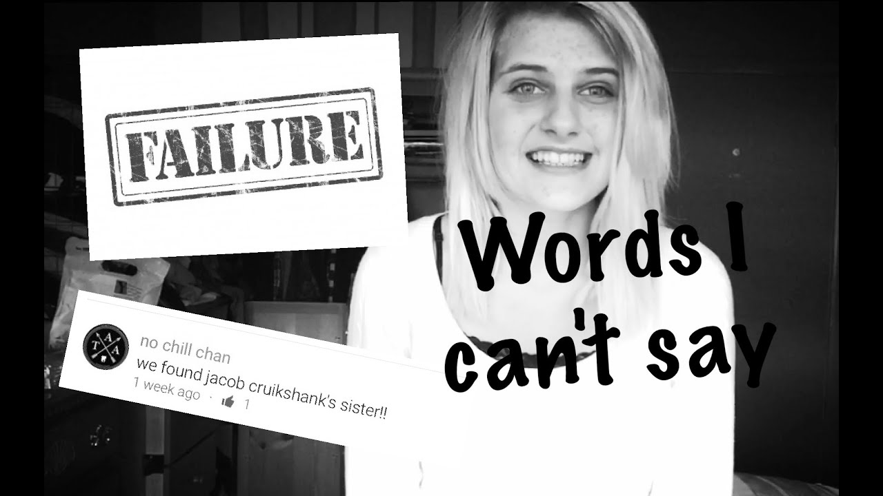 My speech impediment // WORDS I can't say