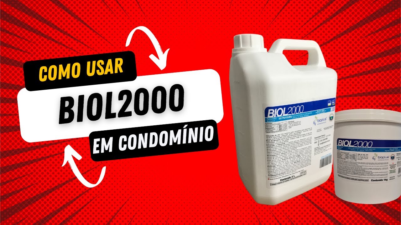 Como usar o Biol2000 para limpar tubulação, fossa ou caixa de gordura do condomínio