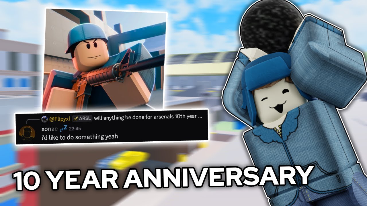 10 YEAR ANNIVERSARY EVENT..? (Roblox Arsenal)