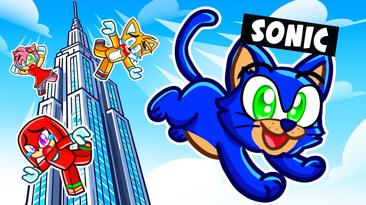 Me Convertí en GATO en Escala la TORRE y SALTA! (Roblox)