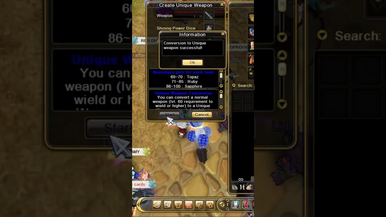 Flyff Universe Crafting Coral Weapon 1TAP!!! #flyffuniverse #crafting #coralweapon #glaphanserver