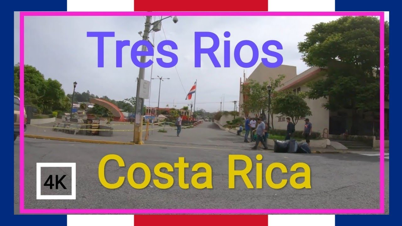 Tres Rios Centro | Costa Rica | [4K] ✅🎥🚘
