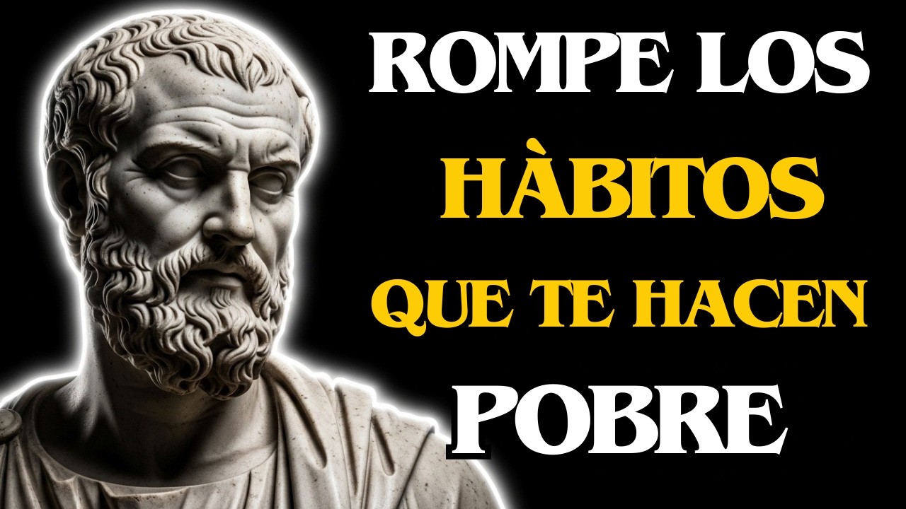 ESTOS 8 HÁBITOS TE HACEN ¡POBRE! Y Cómo Romperlos SABIDURÍA ESTOICA