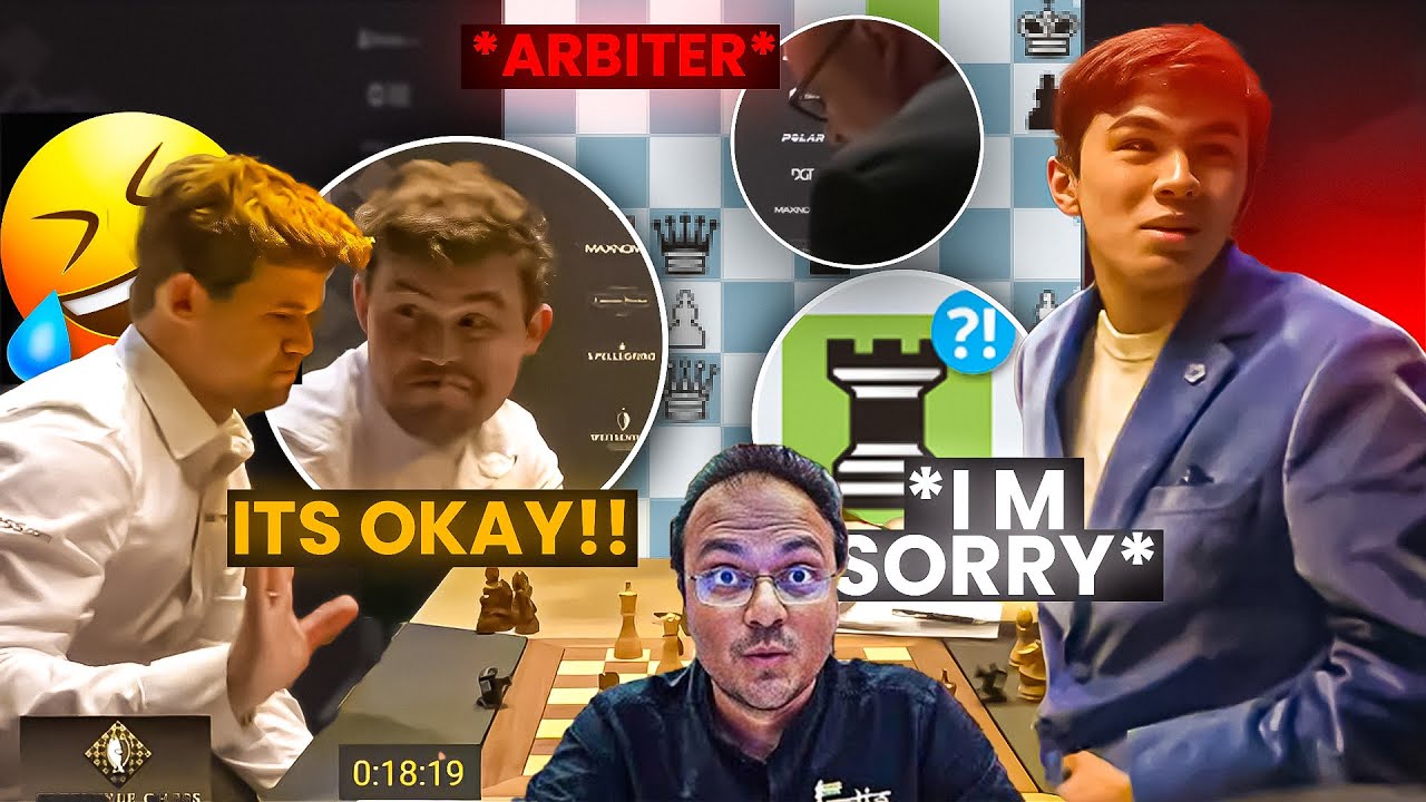 Magnus Carlsen's fine sportsmanship against Sindarov | Freestyle Chess 2025