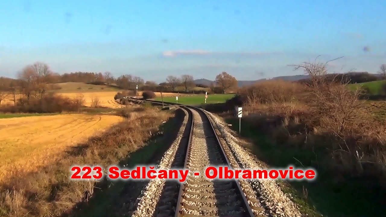 Trať 223 Sedlčany - Olbramovice
