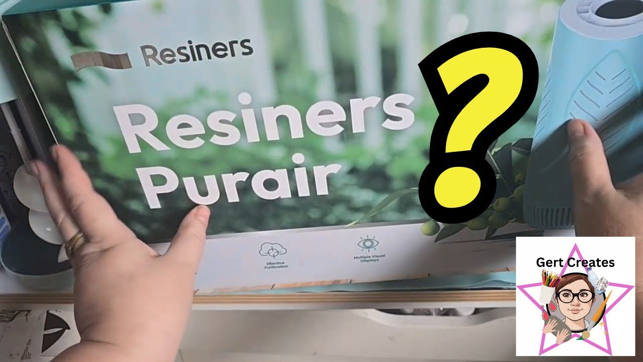 Resin Fumes? Watch This Purifier Work!@Resiners_Official