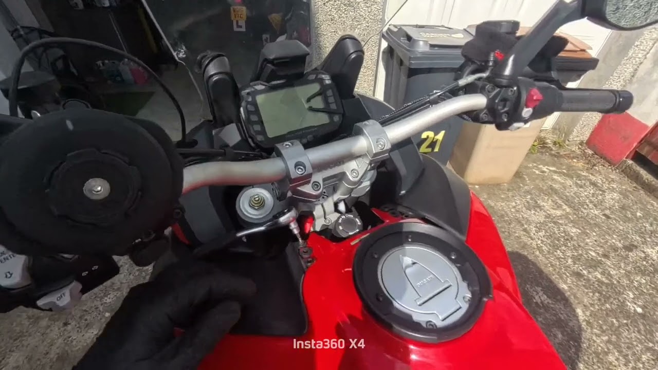 How to install quick shifter in Ducati multistrada 1200 ( heal tech)