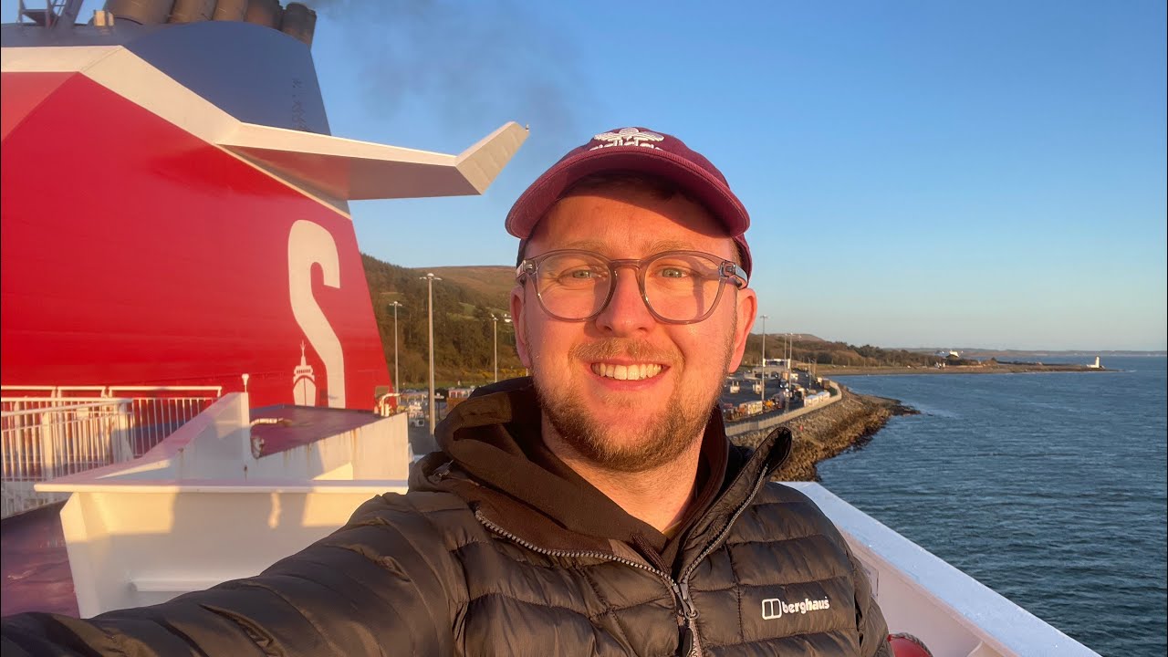CAIRNRYAN - BELFAST FERRY ⛴️ Stenaline Stena Superfast VIII On-board tour