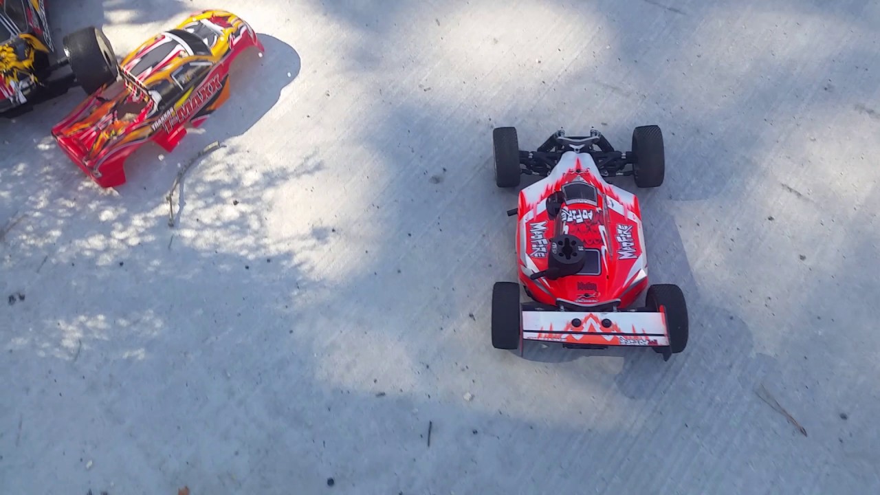 Exceed Madfire Ofna .28 tuning speed test