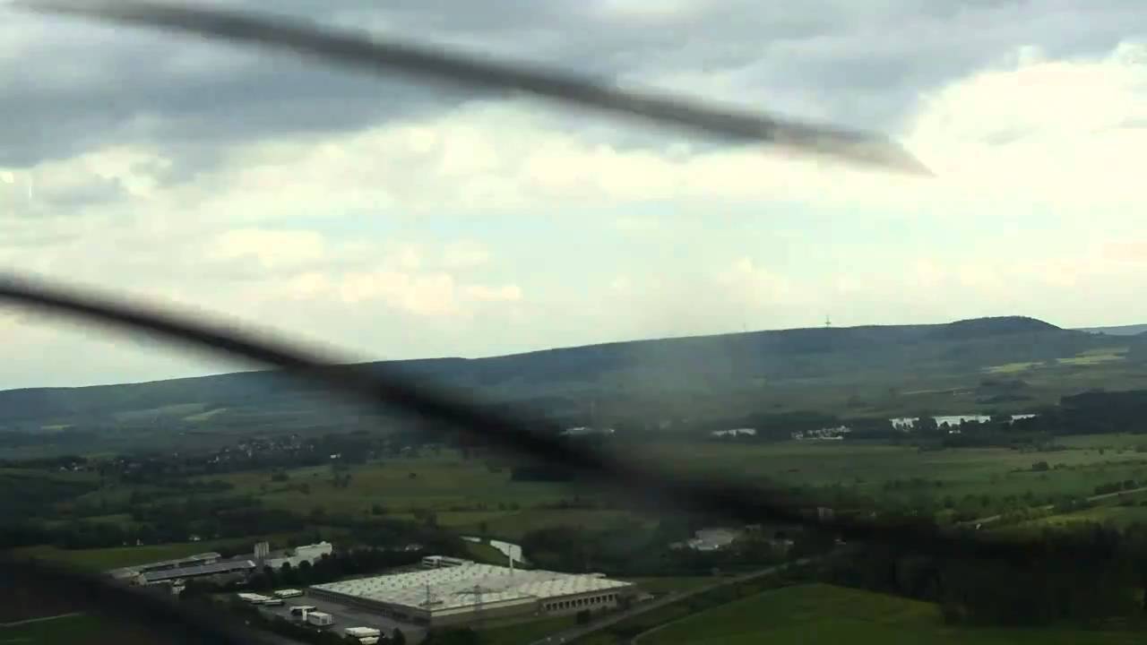 Landung Donaueschingen EDTD, Piste 36