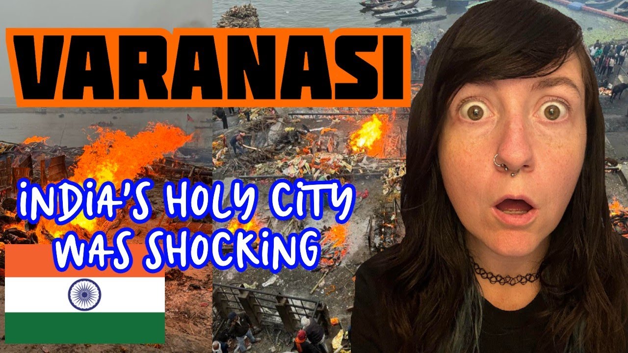 VARANASI was shocking and confronting 😮 My HONEST Experience in India's Holy City 🔥 Travel Vlog 2024