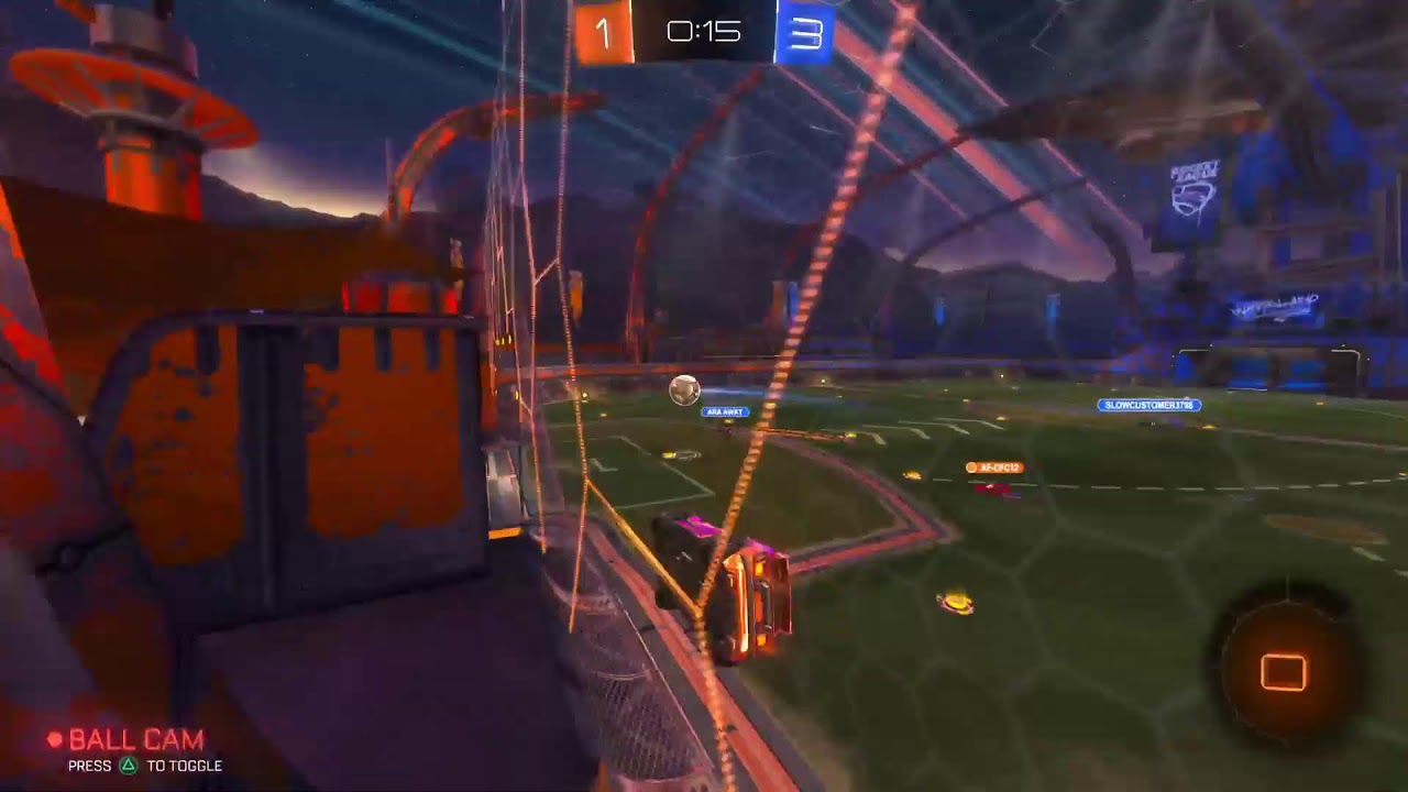 Playing Rocketleague Silver/Gold can play with viewers