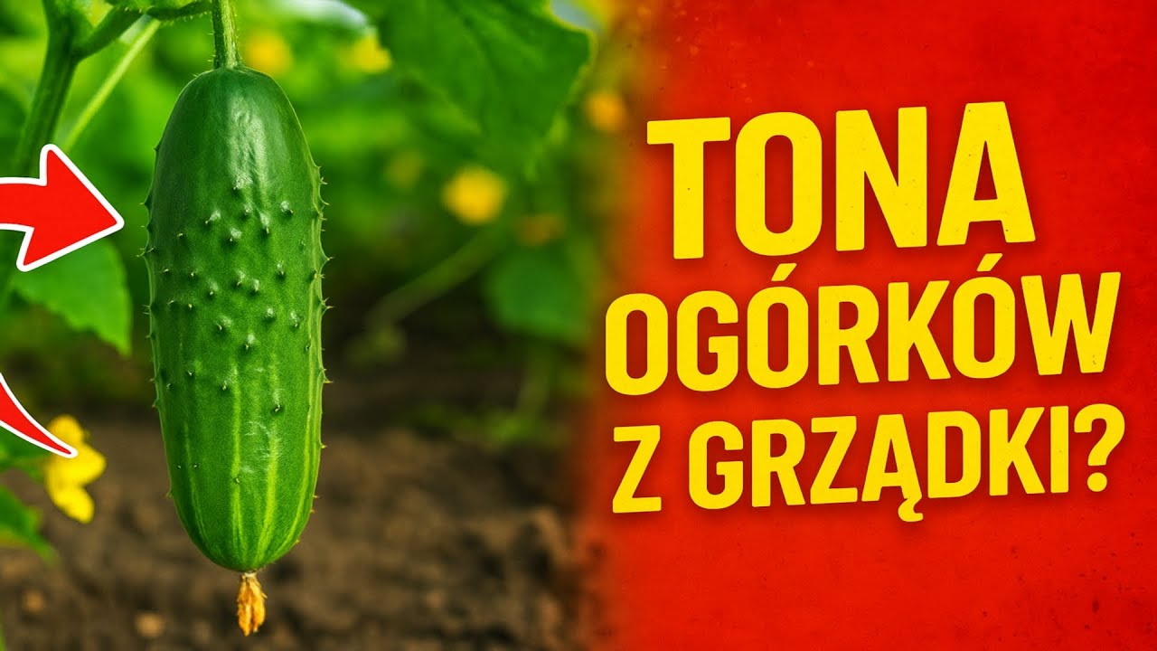 Jak Wyhodować Tonę Ogórków z Grządki? 🔥 5 Prostych Zasad Uprawy w Gruncie