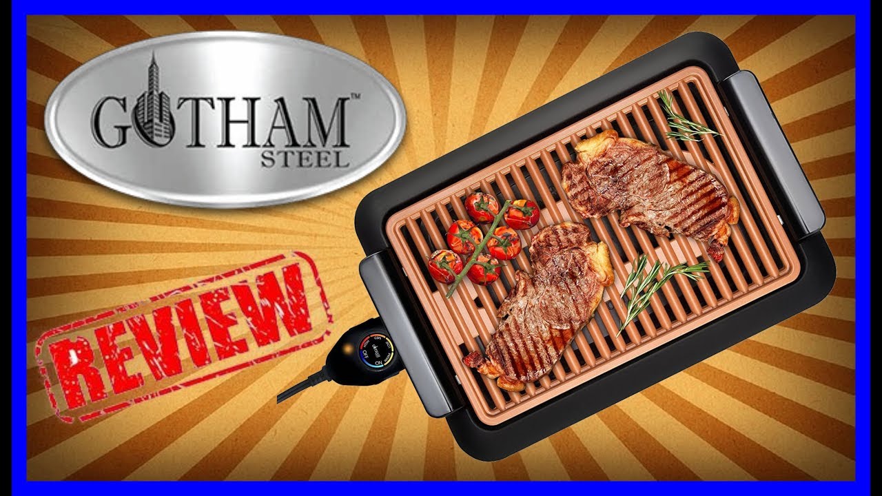 ♨️Gotham Steel Smokeless Grill | Product Review♨️-May 9th 2018