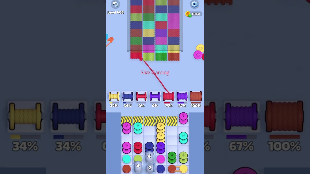 Knit Out - Level 603 Solution