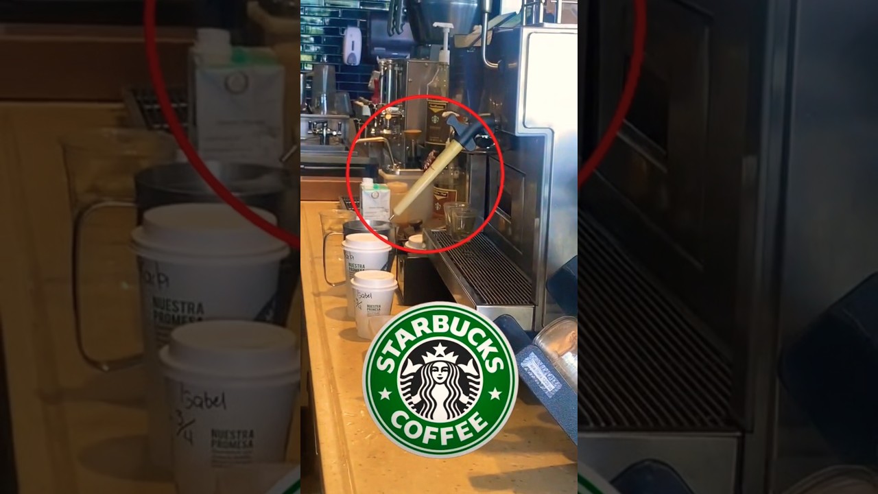 😨🤳 ¿Starbucks que paso aqui? 😳⚠️ #shorts #starbucks #viral #fyp #secretos #video