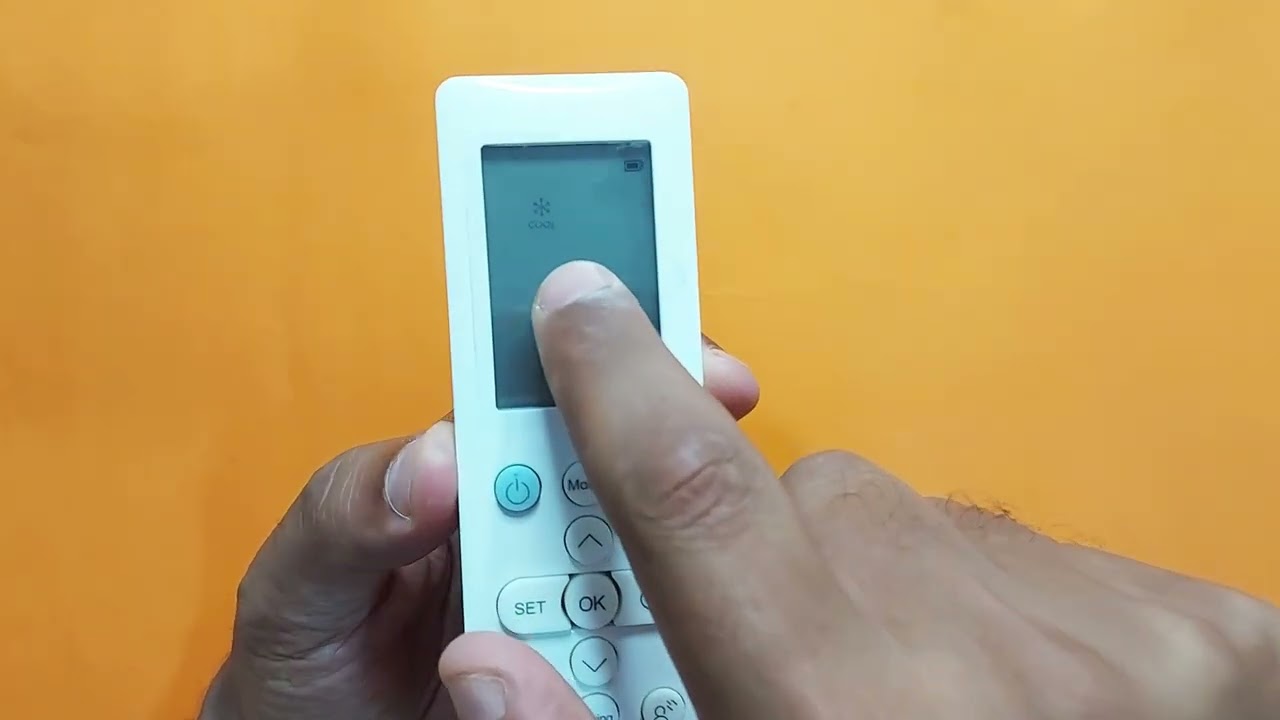 شرح شامل لكيفية استخدام ريموت تكييف فريش الجديد