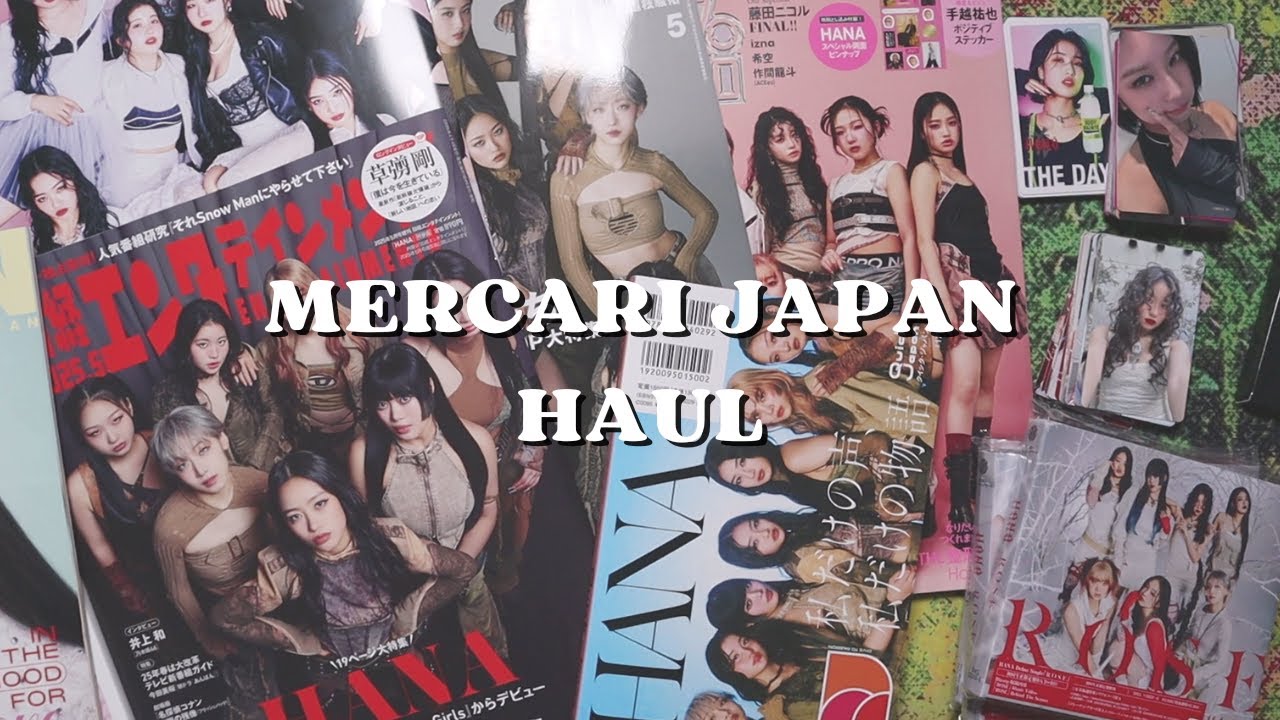 Mercari Japan Haul (collecting a new group - HANA!)