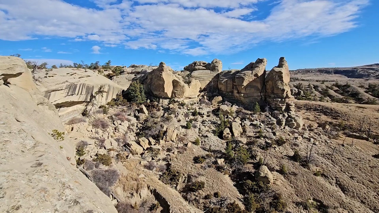 Hiking in the Weatherman Draw Natural Area in Montana