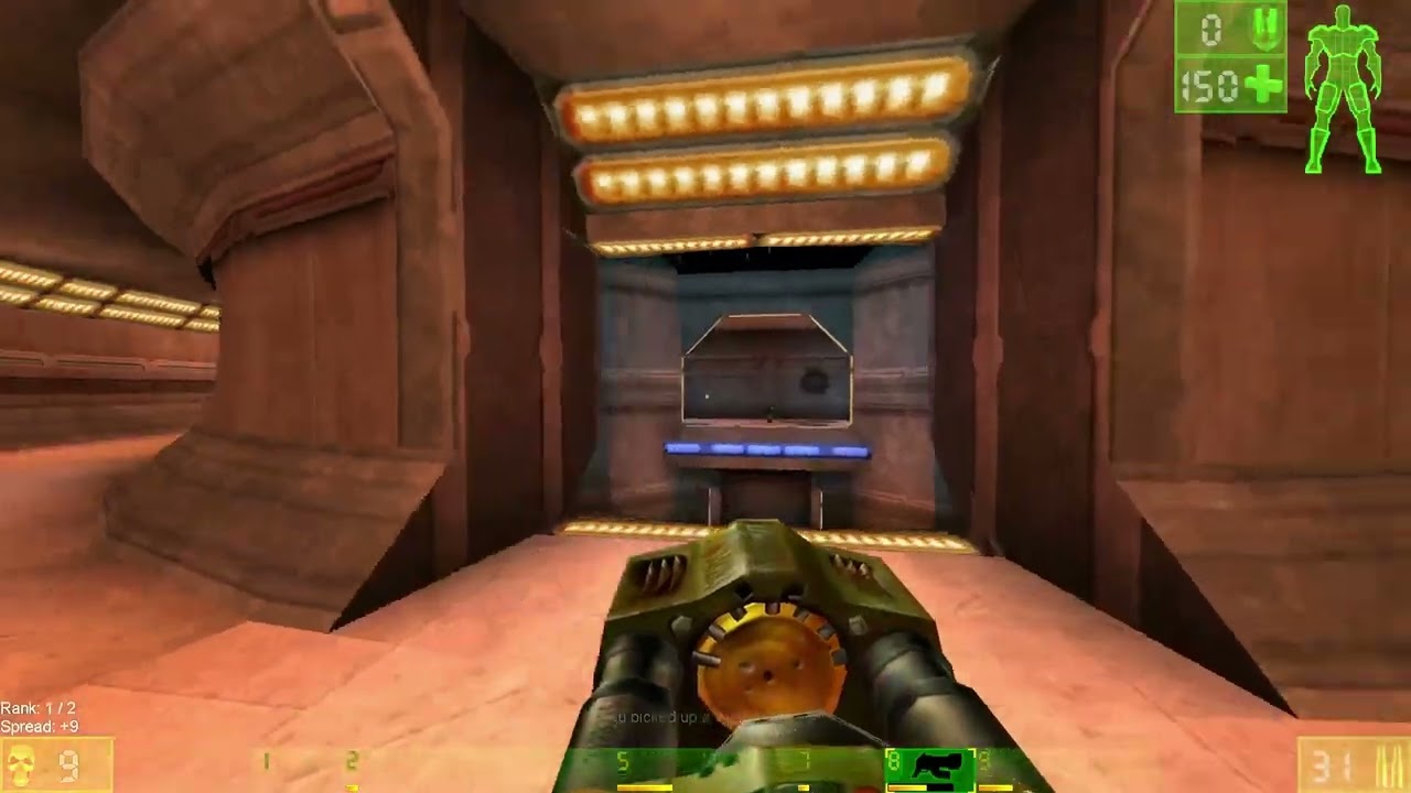 Unreal Tournament 1999 | Xan Boss Fight GODLIKE (No Death)