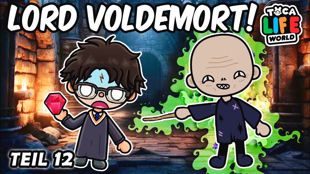 😡 DER KAMPF GEGEN LORD VOLDEMORT ⚡️ TEIL 12 🔮 HARRY POTTER 1 ⚡️ DEUTSCHE TOCA BOCA STORY