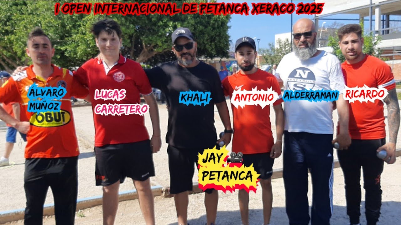 💯X💯 Partida Súper Pata Negra ✌  I Open Internacional de Petanca  A.C.XERACO  (VALENCIA)