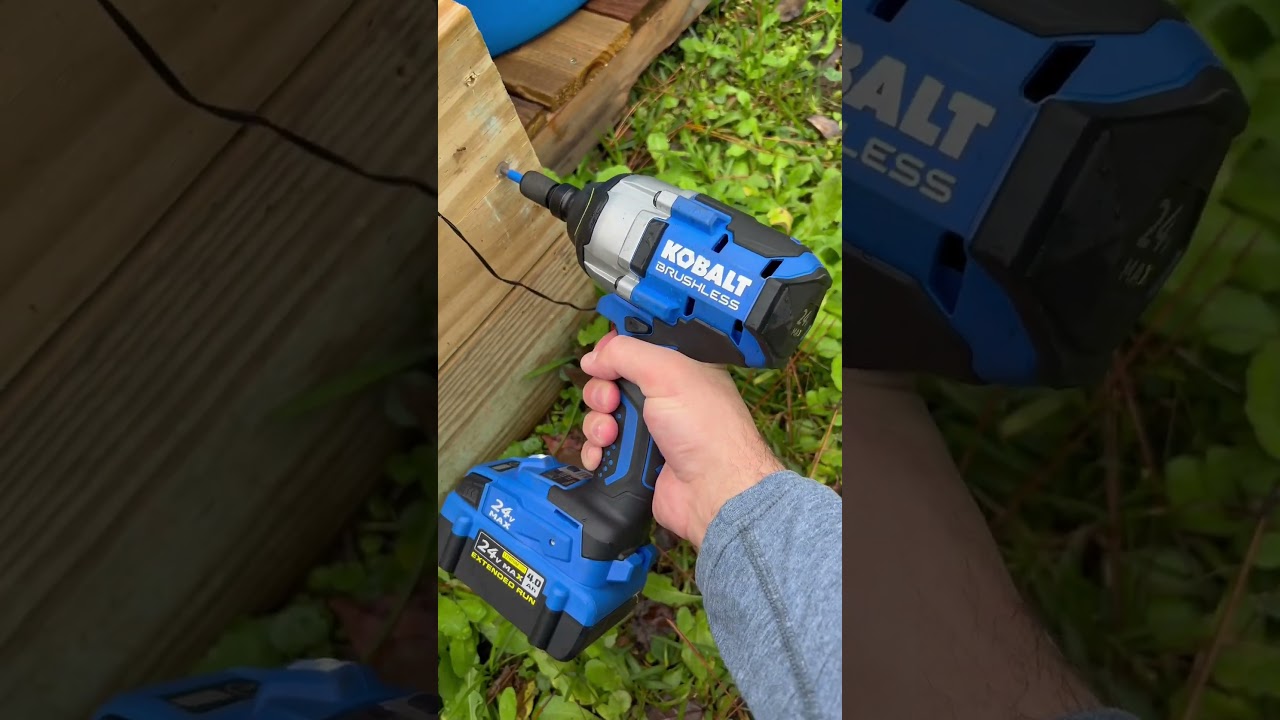 Kobalts 24v MID torque impact wrench possibly the BEST impact driver?? #kobalt #tools #tooladdict