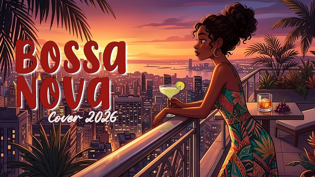 Tropical Bossa Nova Covers 2026🎶🍹 Sunset Bossa Jazz for Relaxing [ 𝙘𝙖𝙡𝙢 𝙗𝙤𝙨𝙨𝙖 𝙟𝙖𝙯𝙯 ]