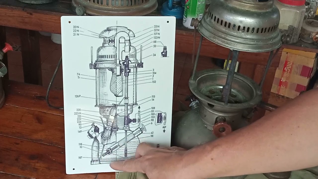 การทำงานระบบลมของตะเกียงเจ้าพายุ Service Pressure Lantern #Ultraman Nhum