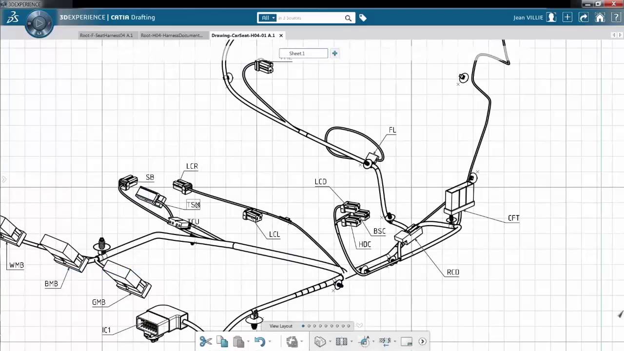 CATIA Electrical Routing
