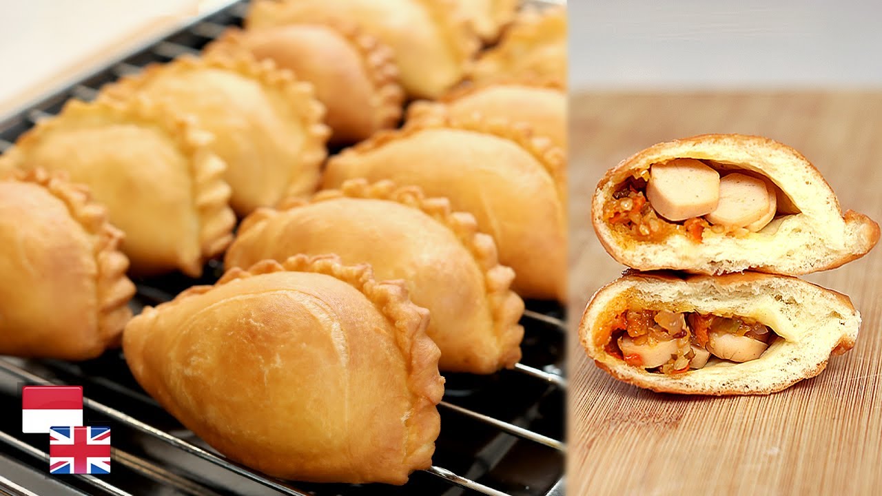TANPA Mixer, Empuk Seharian! Resep PANADA SOSIS PEDAS: Cakep, Mulus, Anti Kempes.